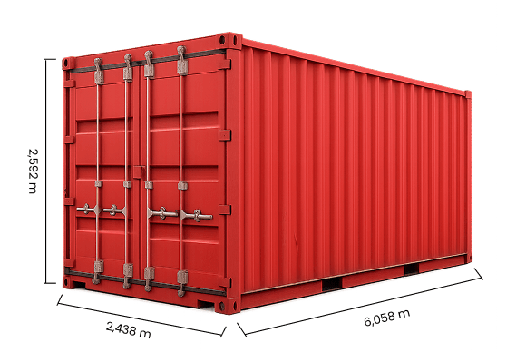 Kontener 20’ Dry Cube